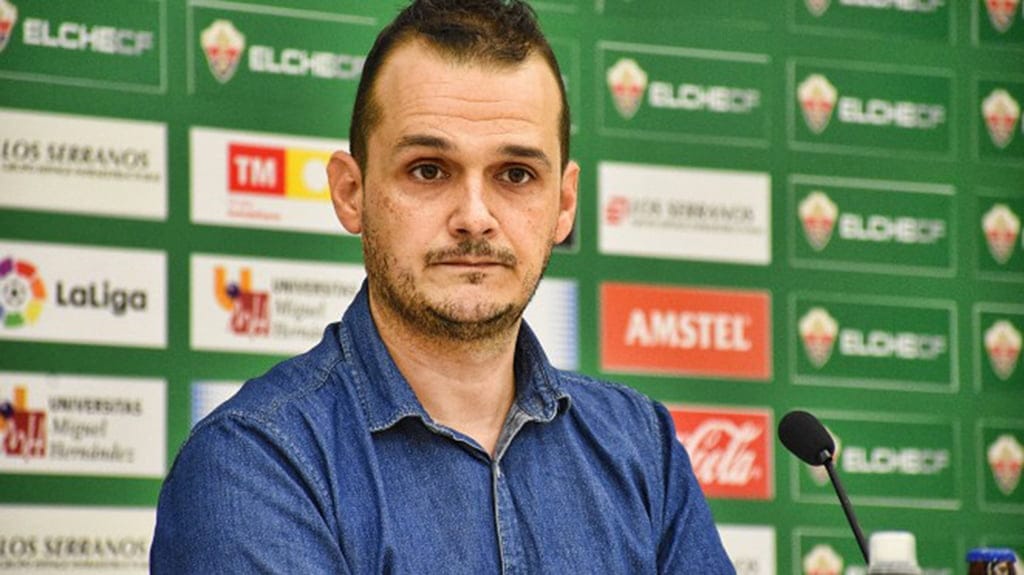 jordi duran durante su estancia en el elche cf
