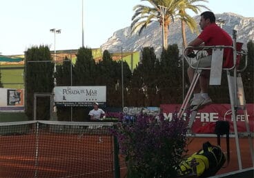 Juez de silla del torneo Orysol en Dénia