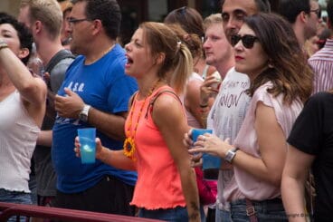 Los más juerguistas se apoderaron de la calle Campo