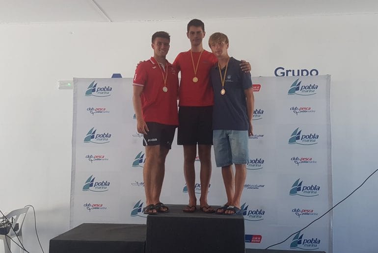 Maik Dimitrov en el podio