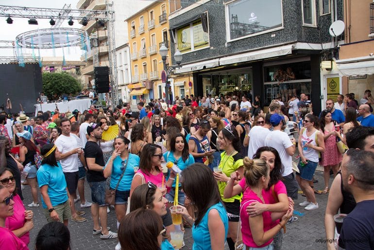 Mucha fiesta en el primer sábado de julio