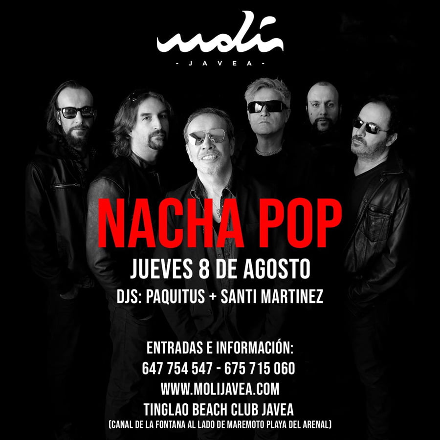 Nacha Pop Movida Madrileña – Molí Jávea
