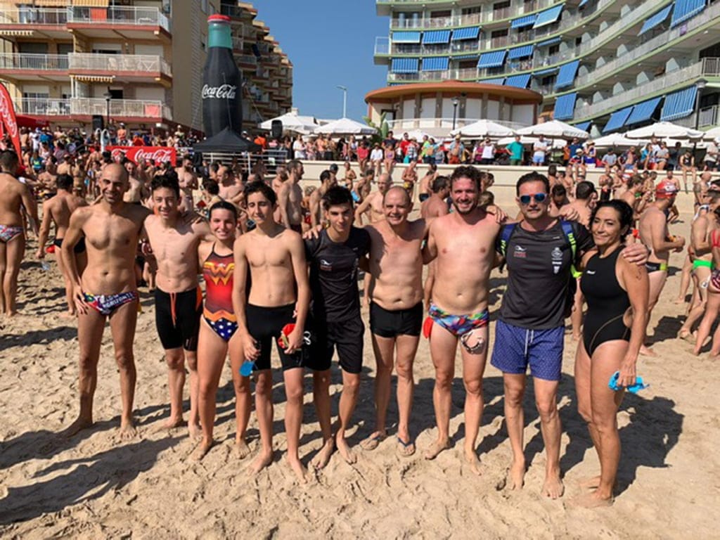 nadadores del club natacion denia en sueca