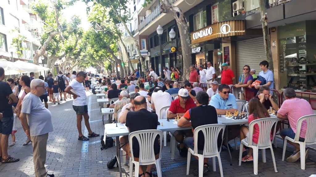 partidas de ajedrez en marques de campo