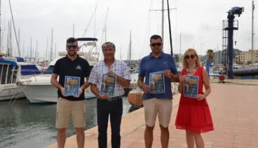 presentacion de la diana de oro en el real club nautico de denia