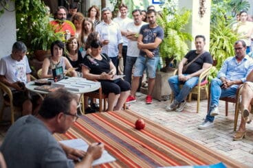 presentacion del libro comer bien en la marina alta