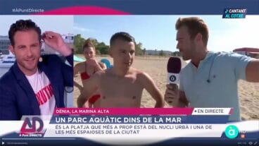 zasca de a punt directe en la playa del raset