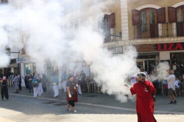 Batalla de arcabucería Moros y Cristianos 08