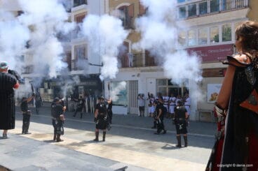 Batalla de arcabucería Moros y Cristianos 21
