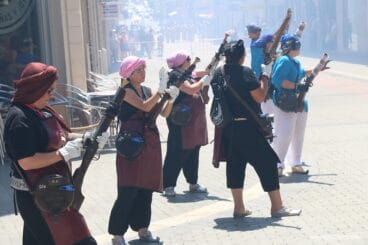 Batalla de arcabucería Moros y Cristianos 22