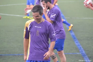 carlos ribes durante un entrenamiento