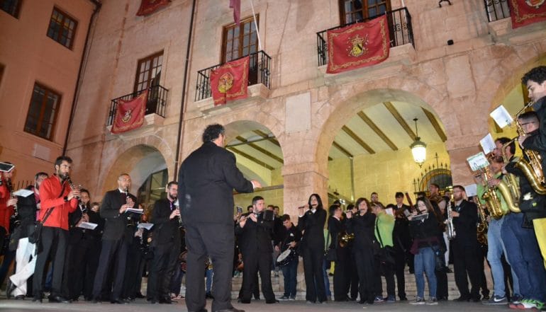 Concierto de bandas de las fallas de Dénia