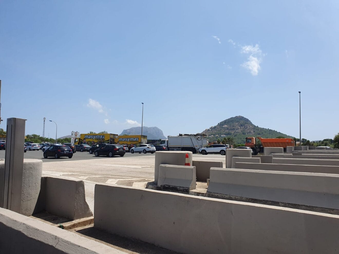 Embotellamiento en la autopista