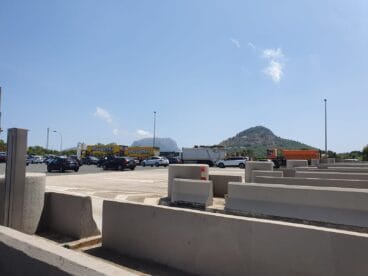 Embotellamiento en la autopista