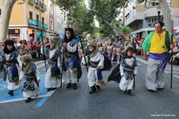 Desfile infantil de Moros y Cristianos 2019 52