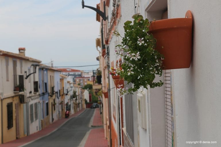 El barrio Les Roques se llena de flora 06