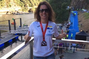 la nadadora monica berenguer