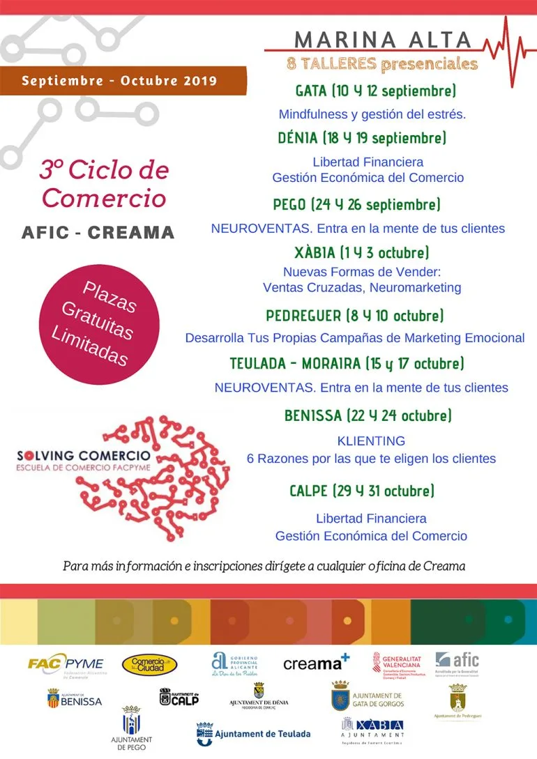 Programa tercer ciclo comercio de Creama