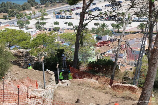 rehabilitacion verger alt y baluarte del castillo 3