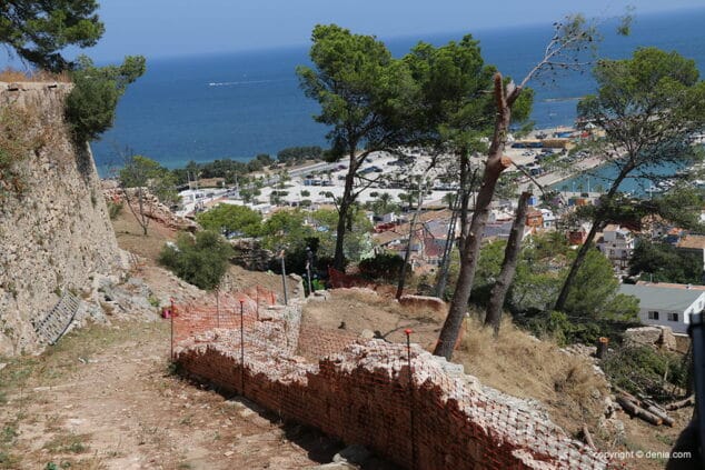 rehabilitacion verger alt y baluarte del castillo 4