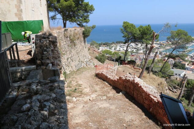 rehabilitacion verger alt y baluarte del castillo 5
