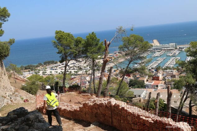 rehabilitacion verger alt y baluarte del castillo 6