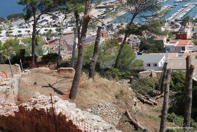Rehabilitación Verger Alt y baluarte del Castillo 8