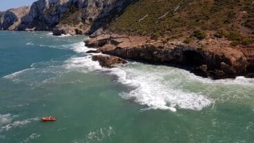 rescate de cruz roja en cova talla