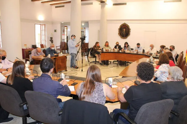 Imagen: Salón de plenos del ayuntamiento