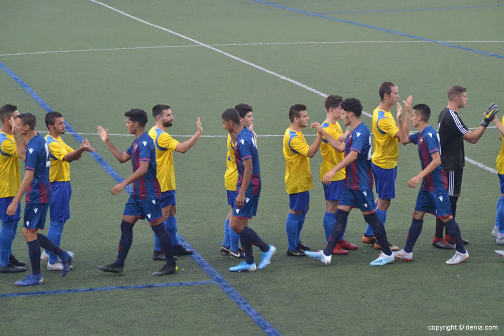 saludos entre ambos conjuntos