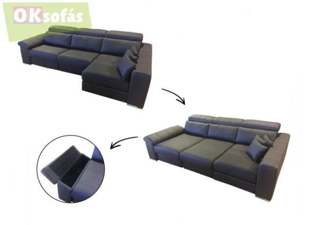 sofa con accesorios ok sofas