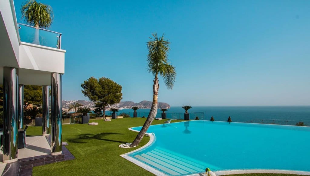 vistas bahia moraira propiedad lujo