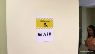 Aula compartida por los alumnos de sexto de primaria del Pou de la Muntanya