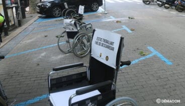 Campaña de concienciación sobre las plazas adaptadas