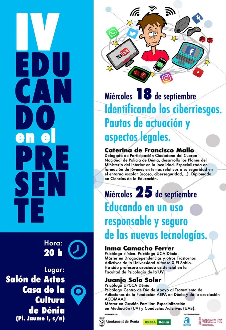 Cartel de Educant en el present