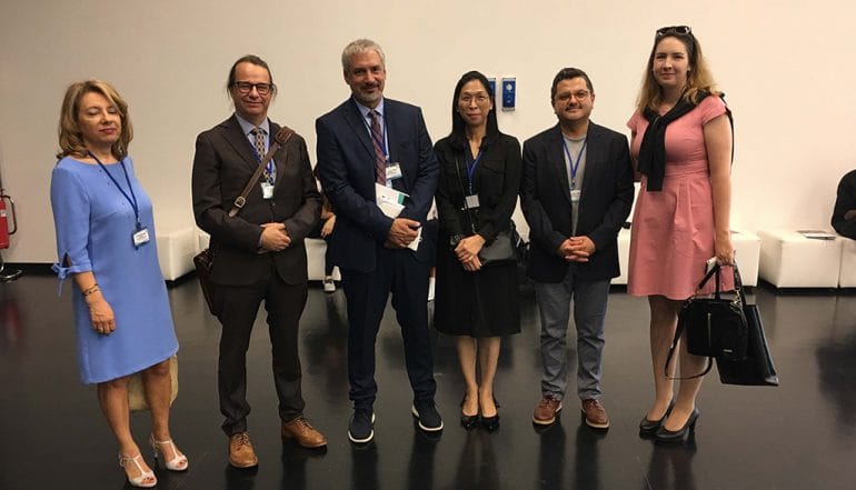 Ciudades creativas y equipo Unesco