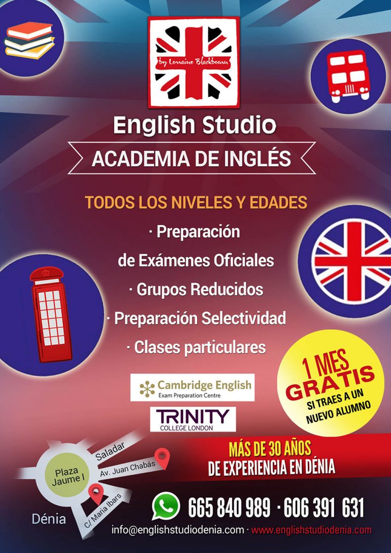 Comienzo de curso y matrícula abierta con oferta de matriculación - English Studio