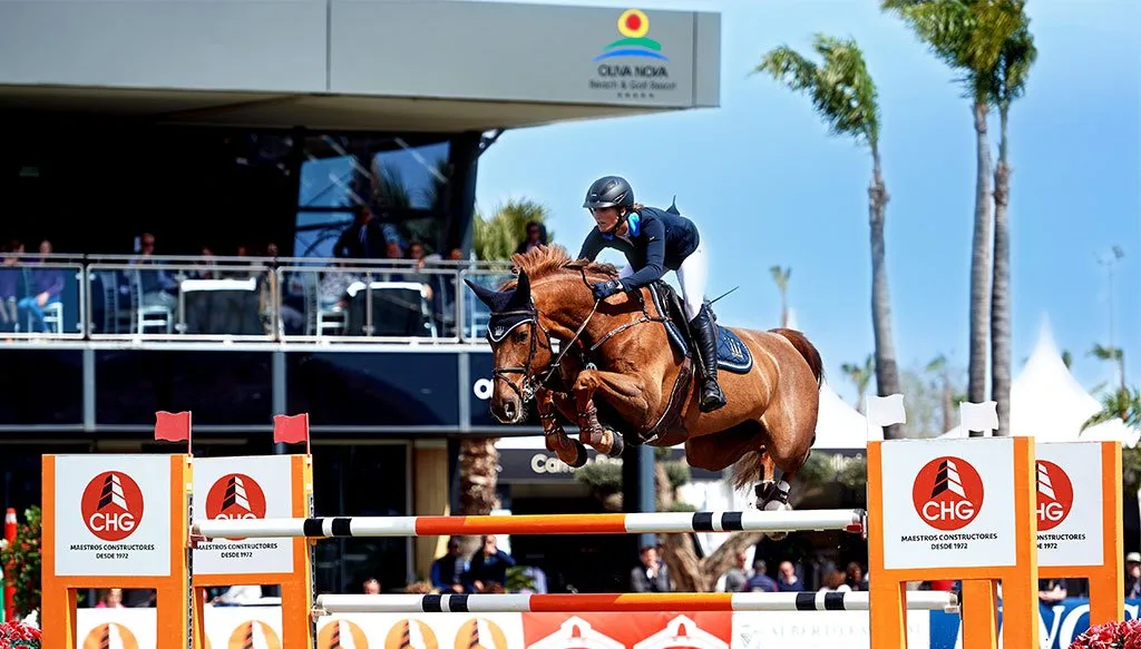 Imagen: Competición ecuestre en el Centro Ecuestre Oliva Nova