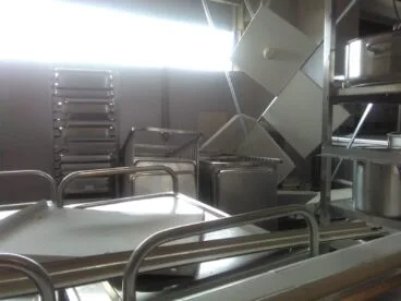Destrozos en el interior del CDT de Dénia