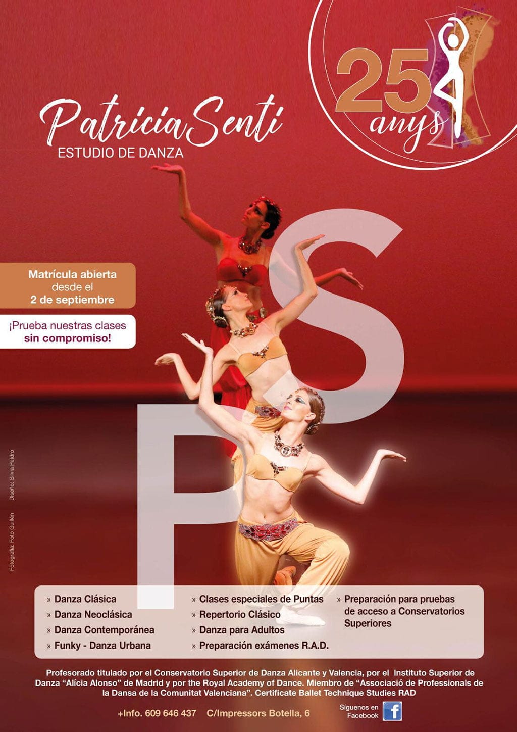 Imagen: Disciplinas de danza y matrícula abierta - Estudio de Danza Patricia Sentí