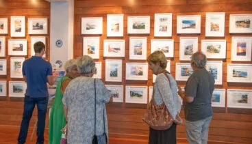 Exposición Eugeni Llorca en Real Club Náutico Dénia