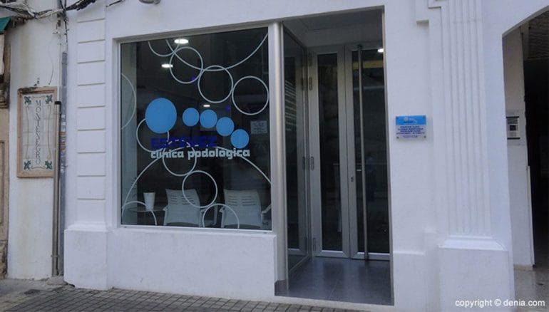 Fachada Clínica Podológica Estévez