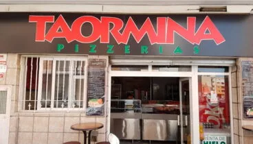 Fachada pizzería en Dénia – Taormina