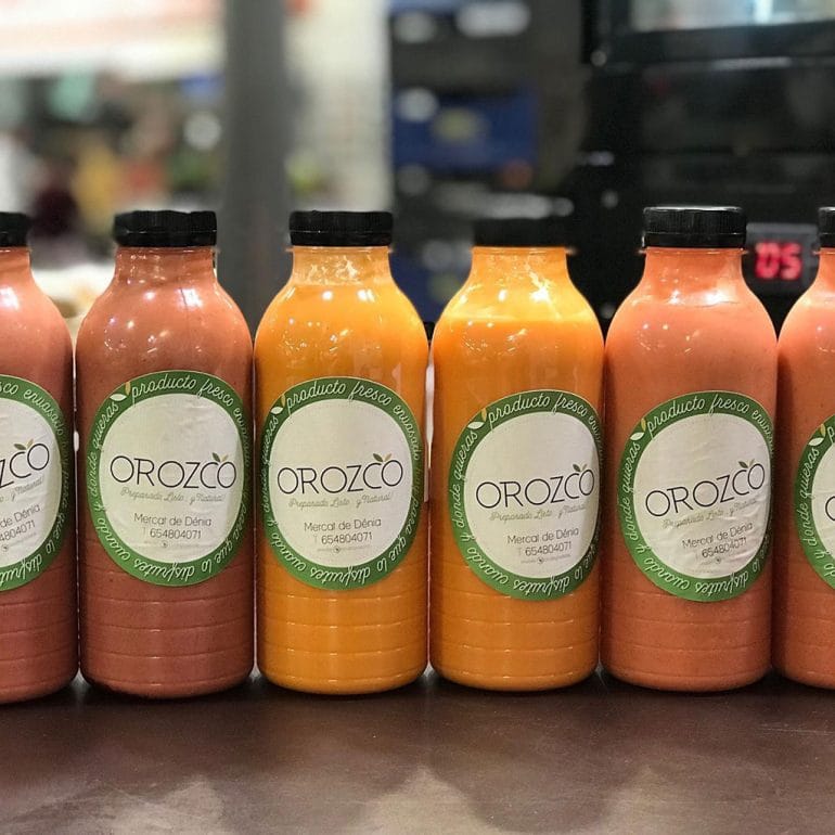 Gazpachos naturales - Frutas y verduras Orozco