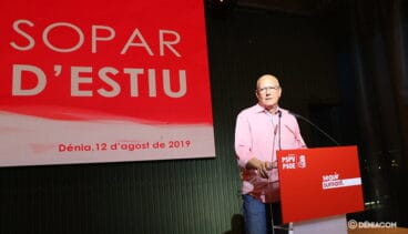 grimalt durante un acto del pspv