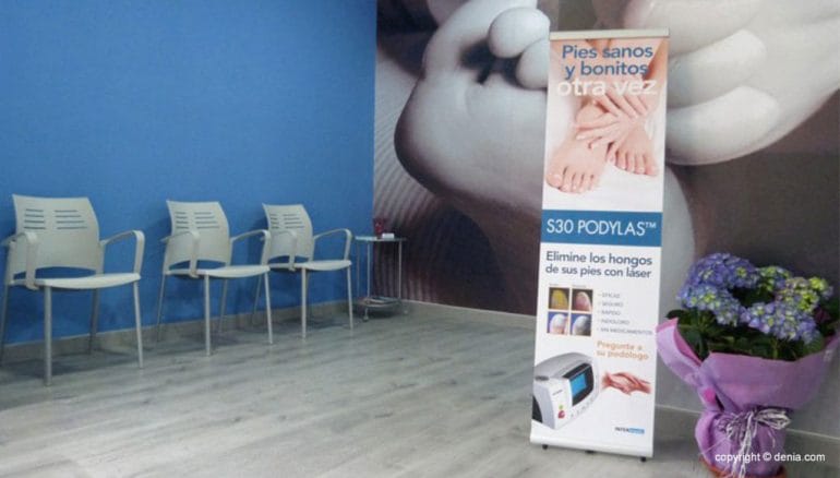 Hall Clínica Podológica Estévez