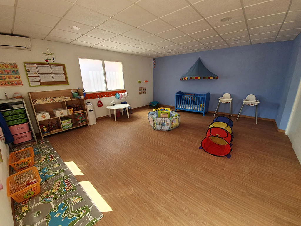 Baby Class, aula de 0 a 1 años – Escoleta El Castellet