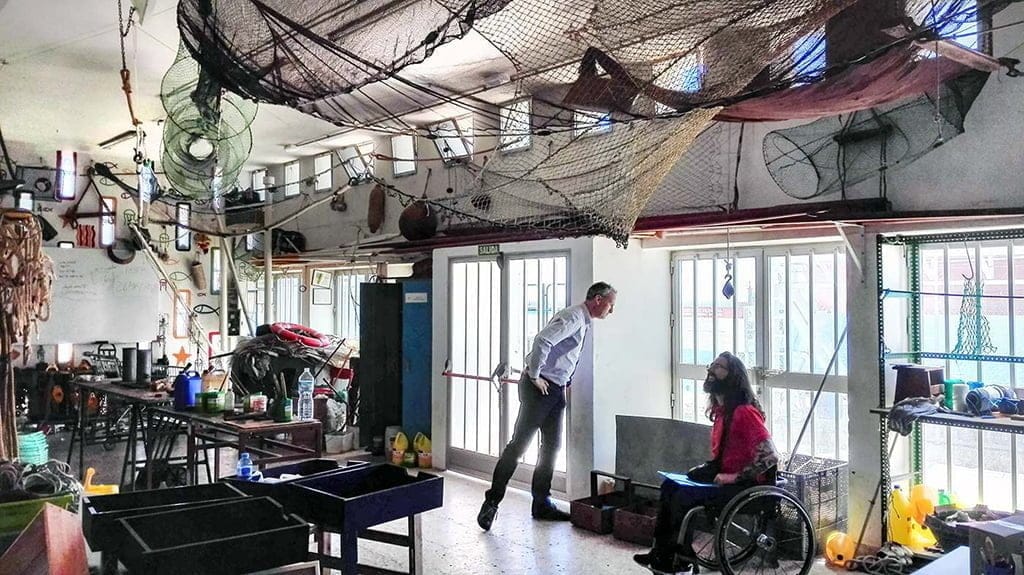 Imagen: Instalaciones del curso Actividades auxiliares y de apoyo a buque en puerto