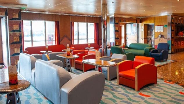 interior crucero costa fortuna falken tours
