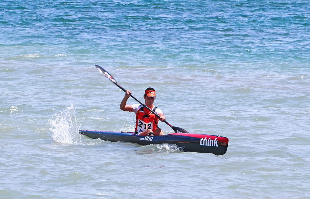 maik dimitrov el palista del real club nautico denia que compatira por el mundial